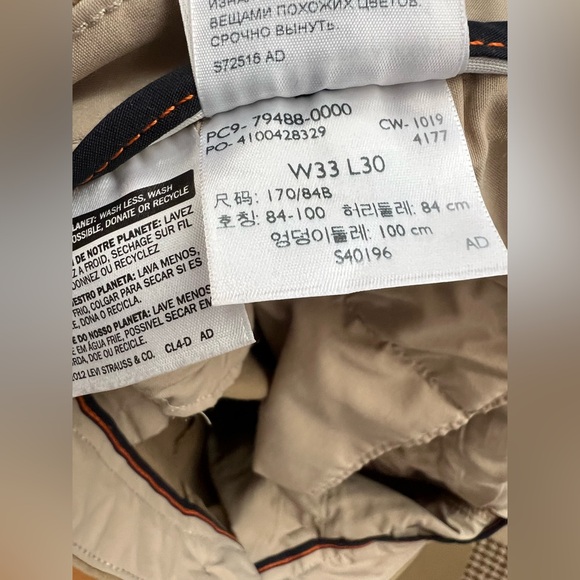 🐪33Wx30LUltimate Chinos | Slim Fit | Dockers Men's Beige / Tan / Khaki Pants - Picture 5 of 16